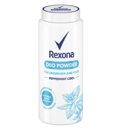 Rexona Deo Powder Peppermint Cool for Underarm and Foot 80g