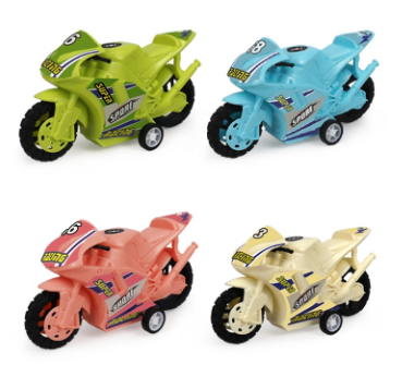 Pull-Back Motorcycle Kid Toy Gift