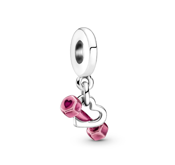 2023 New 925 Silver Pandora Charms Heart Love Family Bracelet Pendant Charm Jewelry S33