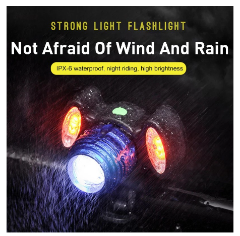 Waterproof IPX6 Bike Light Super Bright USB Rechargeable 3000LM T6 LED Bike Bicycle Light Headlight