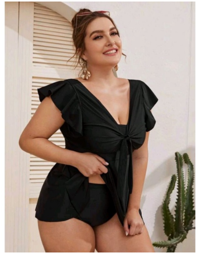 CARMI PLUS SIZE TWO PIECE SWIMWEAR