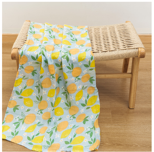 Happyflute Muslin Blanket 70 Bamboo Plus 30 Cotton Baby Swaddle Soft Newborn Bath Towel Baby Wrap Sleepsack Stroller Cover 120x110CM S10