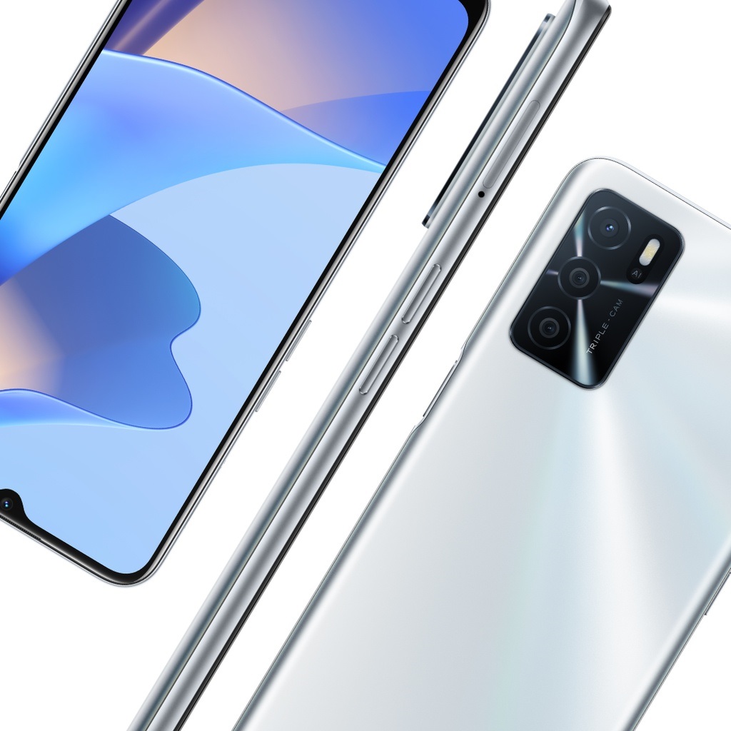 OPPO A16 4+64GB SPACE SILVER | 6.5" HD+ Display | 13MP AI Triple Camera | 5000mAh Large Battery Smartphone