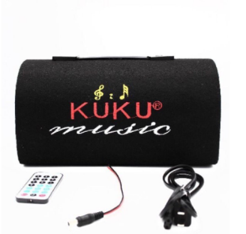 5 Inch Portable Bluetooth Speaker Subwoofer Karaoke Radio FM With Remote
