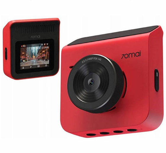 70mai Dash Cam A400 1440P Quad HD (Red) A400