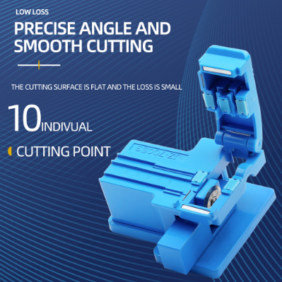 FTTH Plastic Mini Optical Fiber Cleaver for Fiber cable cold connection cutter tool