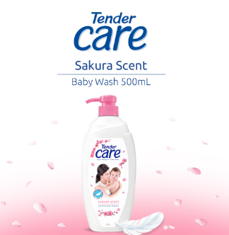 TENDER CARE Sakura Baby Wash 500ML