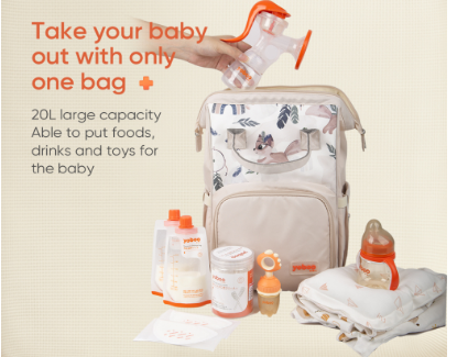 Yoboo Diaper Bag Waterproof Backpack Maternity for Newborn Babies