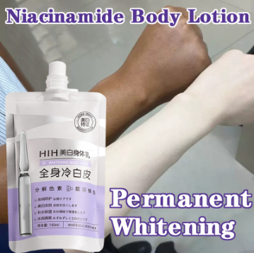 Niacinamide Whitening Body Milk Lotion Remove Melanin Moisturizing Lotion Improve Dark Skin 150ml