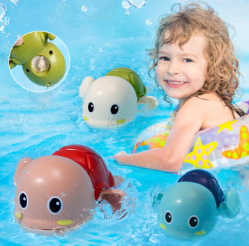Children's Bath Toy Turtle Shape Baby Toy Clockwork