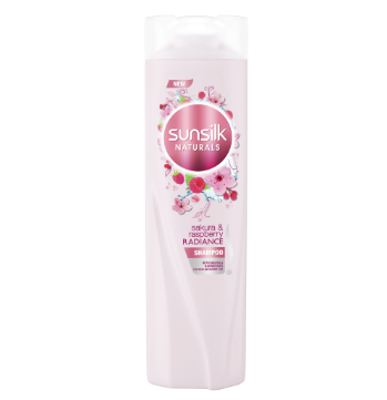 SUNSILK Naturals Sakura and Raspberry Radiance Shampoo 340ML