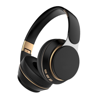 Wireless Bluetooth Headphones Colorful LED Lights Headset Foldable Adjustable Stereo Game Headphone