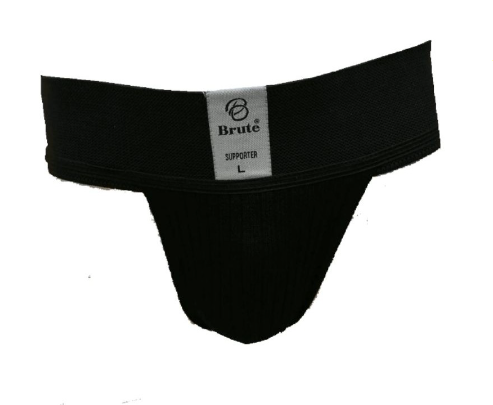Brute Supporter with Back Brief 3"inch Black