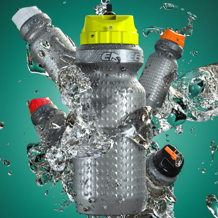 Enlee Bicycle Water Bottle Riding High Temperature Resistant Environmental Protection Material Water