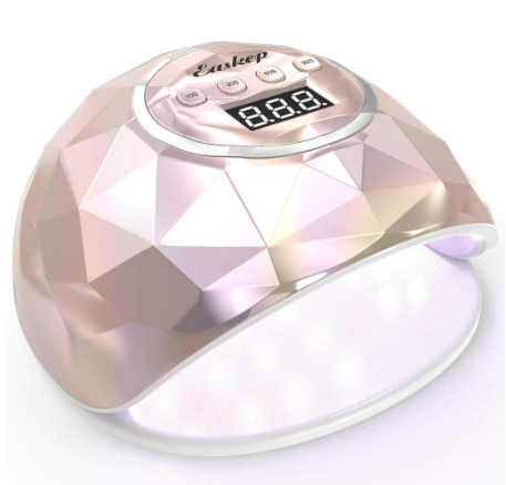 86W Fast Nail Dryer, Easkep UV LED Light Gel Nail Polish Curing Lamp for Professional Salon with 4 T