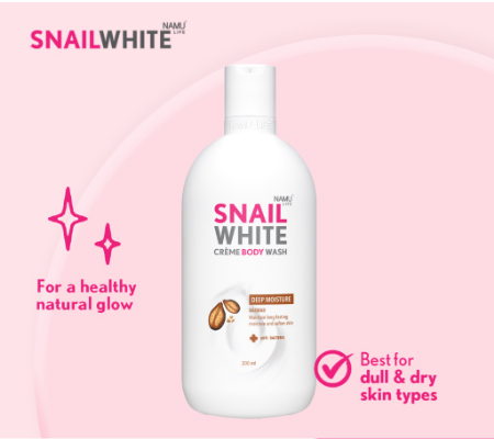 Snailwhite Creme Body Wash Deep Moisture 200mL
