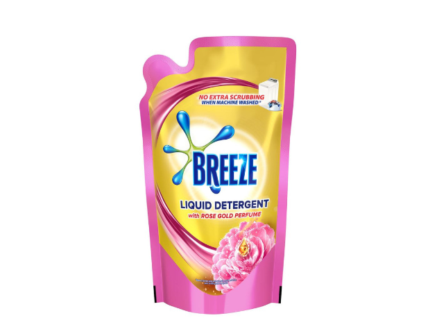 Breeze Liquid Detergent With Rose Gold Perfume 650ml