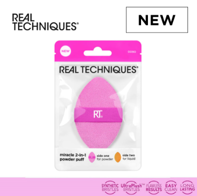 Real Techniques Miracle 2-In-1 Powder Puff Duo