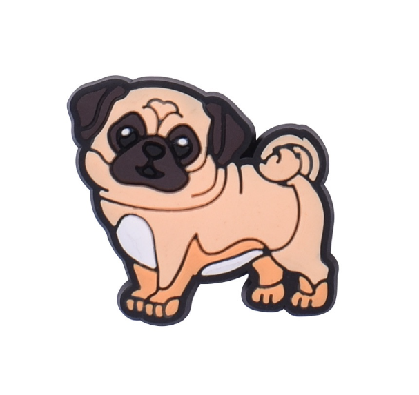 Cute French Bulldog Jibbitz Dog Shih Tzu Jibits Croc Bulldog Dalmatian Croc Jibbits Charm for Women Shoes Accessories Shoe Charms S1