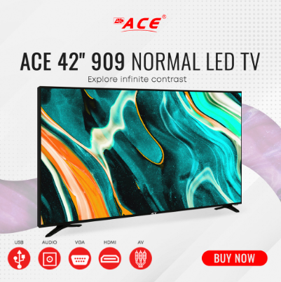 Ace 42 LED TV Black LED-909