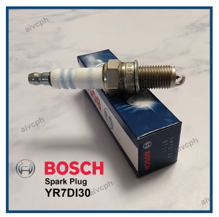 Bosch YR7DI30 IRIDIUM Spark Plug Avanza Suzuki Multicab F6A K6A 0242135525 YR7D130 (Cross DCPR7EA-9)