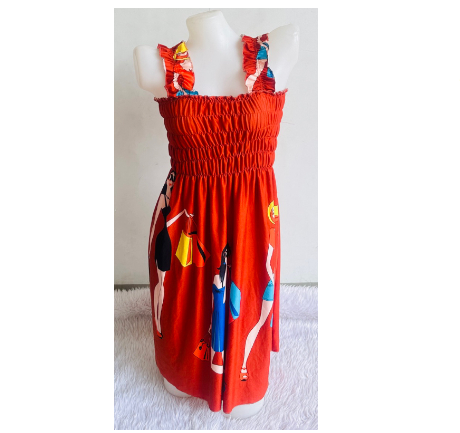 RUFFLES Mini Smocking || Maternity Dress || Summer Dress ||Above the knee up to Medium Size G