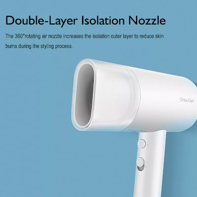 Xiaomi ShowSee hair dryer Negative Ion Hair Blower Portable Blower hair dryer 1800W High-power Mute