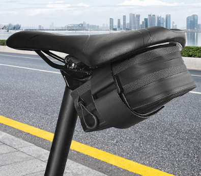 Bicycle Saddle Bag Bike Seat Bag Reflective Cycling Rear Seat Post Bag Large Capacity Tail Rear Bag MTB Road Bike Bag Bicycle Storage Bag