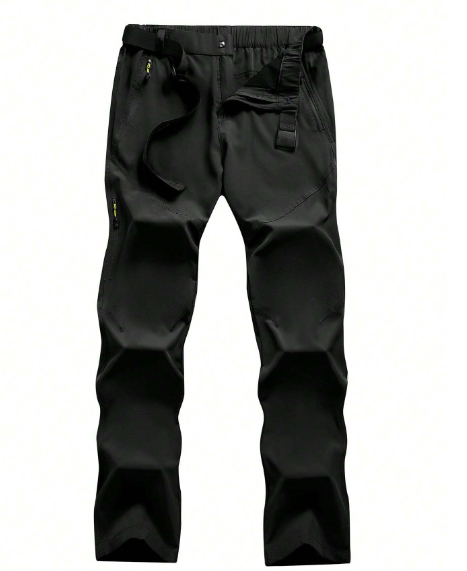 Men's Outdoor Casual Hiking Pants, Straight Trousers, Quick-Drying, Mountaineering, Outdoor Sports