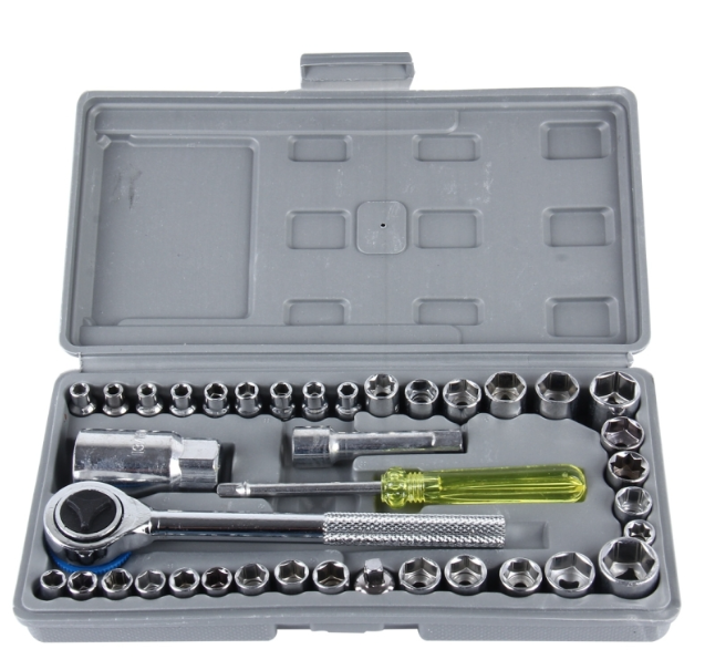 40 Pcs Combination Socket Wrench Set