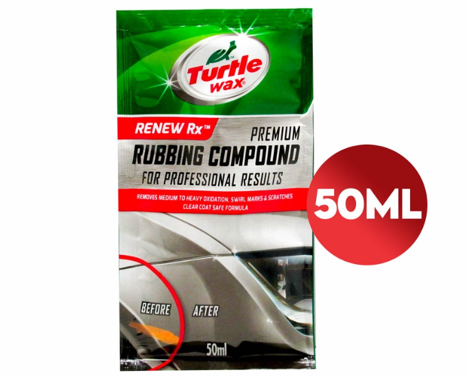 Turtle Wax Premium Rubbing Compound 50mL
