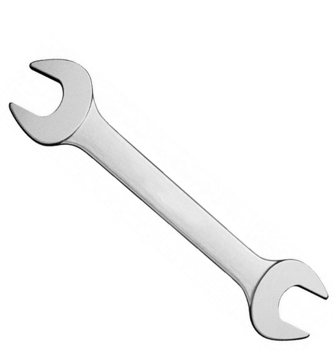 Standard Matt Open-end Wrenches Chrome Vanadium High Quality Hardware Tools (SD0258-0259)  27*30