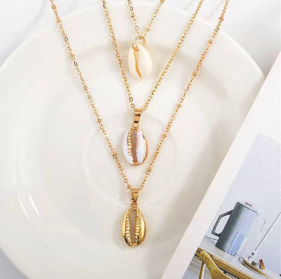 Double Pearl Necklace Clavicle Chain Short Necklace