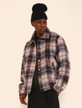 SUMWON Regular Checkered Jacket