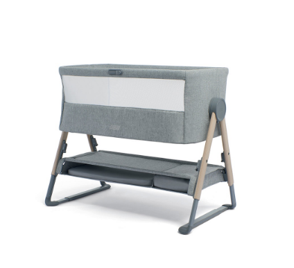 Mamas and Papas Lua Co Sleeping Bedside Crib and Bassinet - Grey