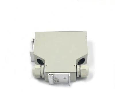 6 port SC Duplex Adapter LC Quadruplex Adapter Fiber Optic Patch Panel Din Rail Box