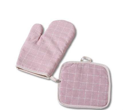 Socone 1 Set Anti-Hot Gloves And Pad Oven Square 4025
