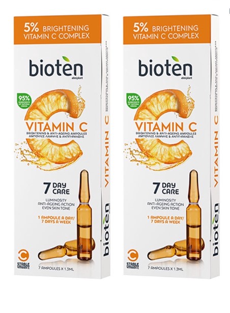 Bioten Vitamin C Bundle Brightening & Anti-ageing Αmpoules 7X2.3ml