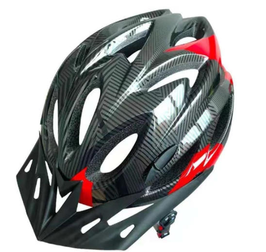 Cycling Helmet One-Piece Bicycle Folding Helmet Bicycle Helmet Men and Women Light Helmet Mountain H8