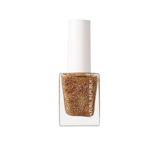 Nature Republic Color & Nature Nail Color 79 Lemon Sparkle