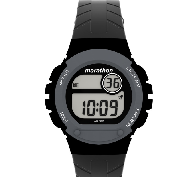 Timex Marathon Black Resin Digital Watch For Women TW5M32500