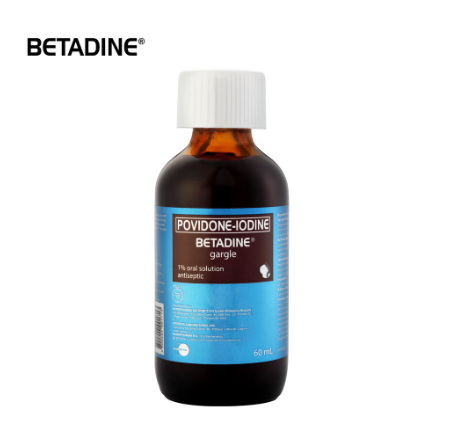 Betadine® (Povidone-Iodine) Gargle 60ml