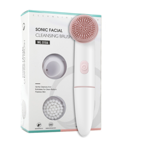 2 in 1 Electric Facial Cleanser Brush Face Care Tools Skin Pore Beauty Exfoliat Electric Facial Brush Cleaner Roller Massage Pore Beauty Exfoliant