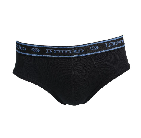 Brute Mens Hipster briefs black 3pcs