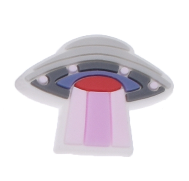 A-Z Alphabet UFO Series Crors Shoe Charms Fit for Sandal PVC Jibbltz Shoe Accessories Croc Bae Clogs Birthday Gifts S19