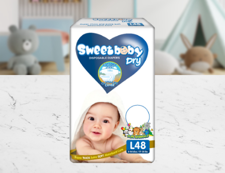SWEETBABY DRY - JUMBO PACK LARGE 48s