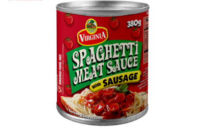 Virginia Spaghetti Meat Sauce with Sausage 380g