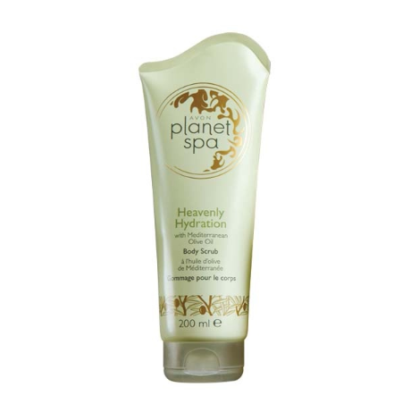 Avon Planet Spa Hydrating Med Olive Oil Body Scrub 200ML