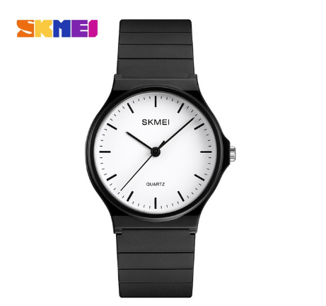 Skmei 1419 Watch for Women Fashion Simple Ladies Quartz Casual Waterproof Wristwatches BLACK WHITE