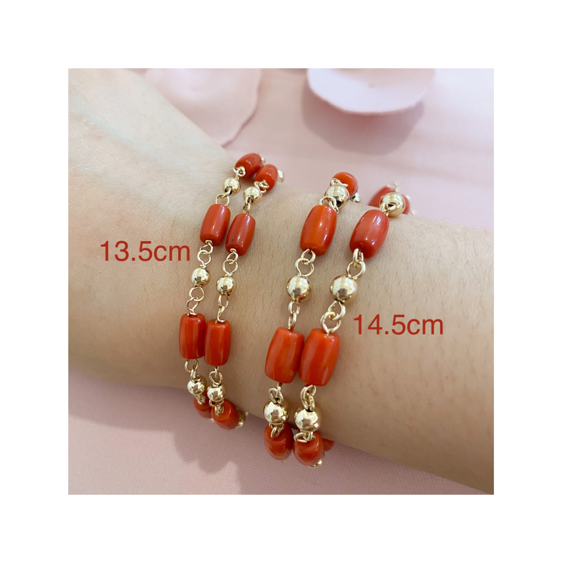 Taiwan Corales Bracelet 13.5cm